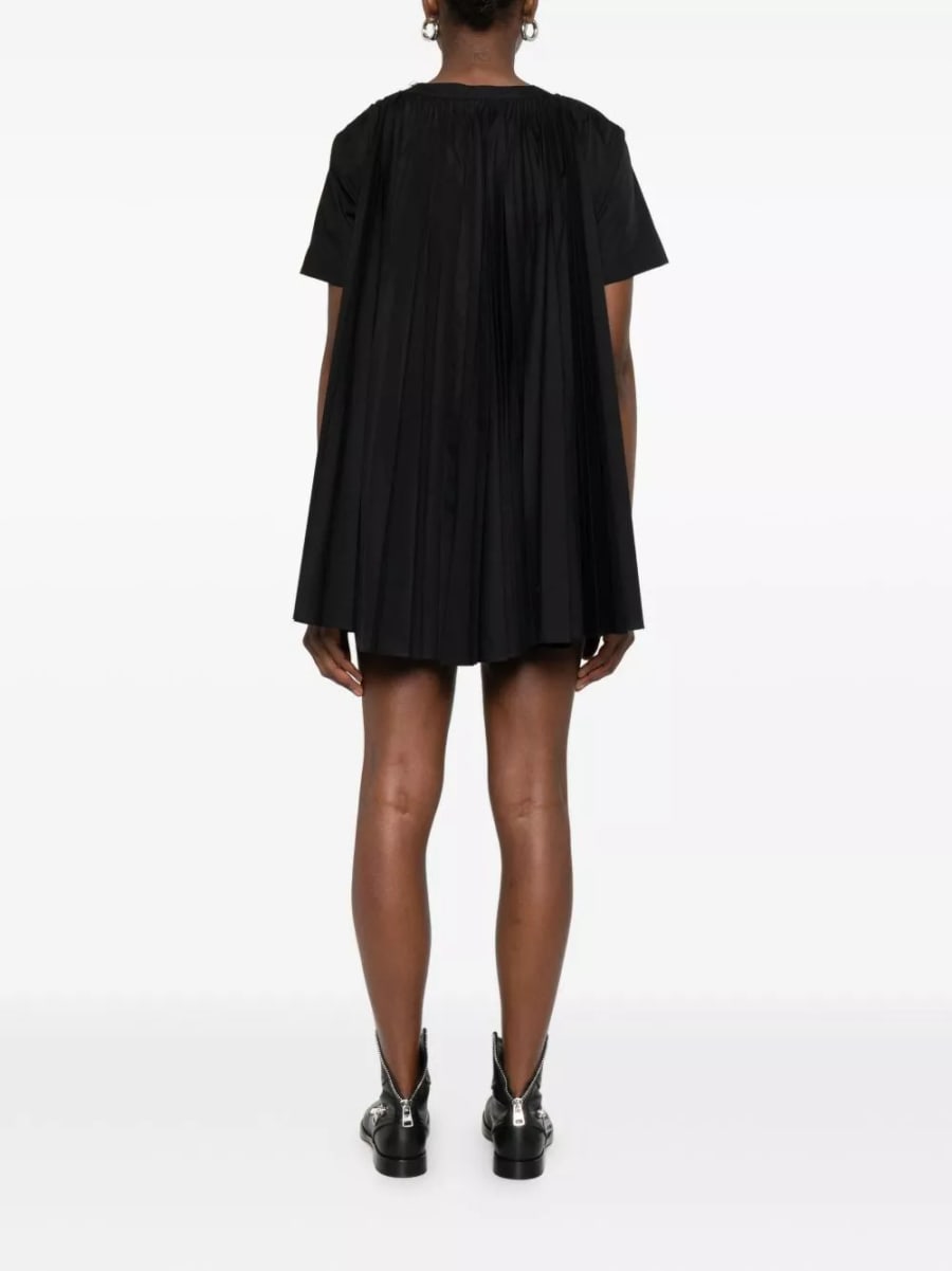 Sacai Abito mini in cotone, view 5