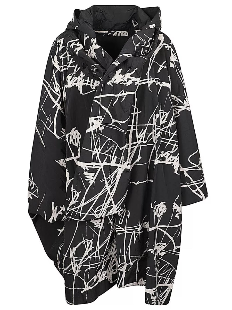 Moyuru Giacca blouson stampata