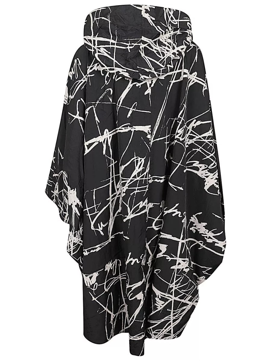 Moyuru Giacca blouson stampata, view 2