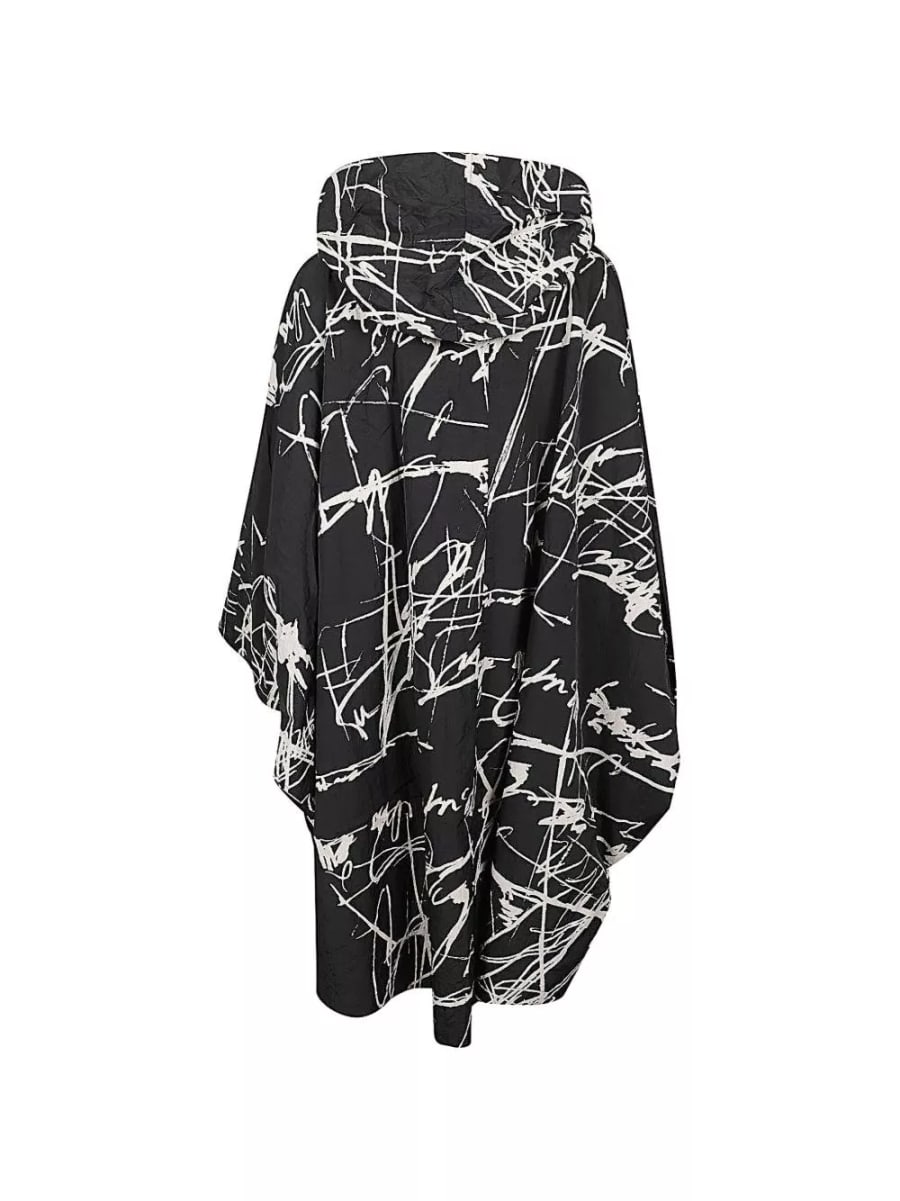 Moyuru Giacca blouson stampata, view 4