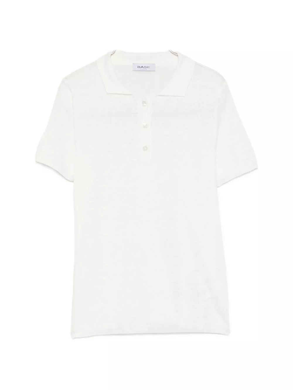 Base la polo in lino e cotone