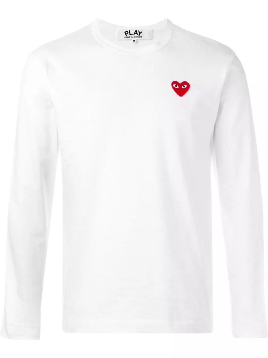 Comme des garçons play T-shirt in cotone