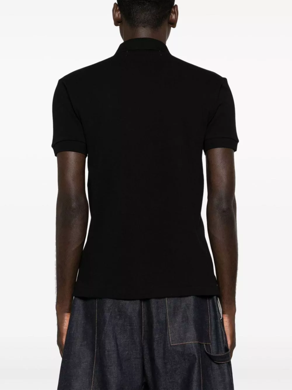 Comme des garçons play la polo in cotone, view 2
