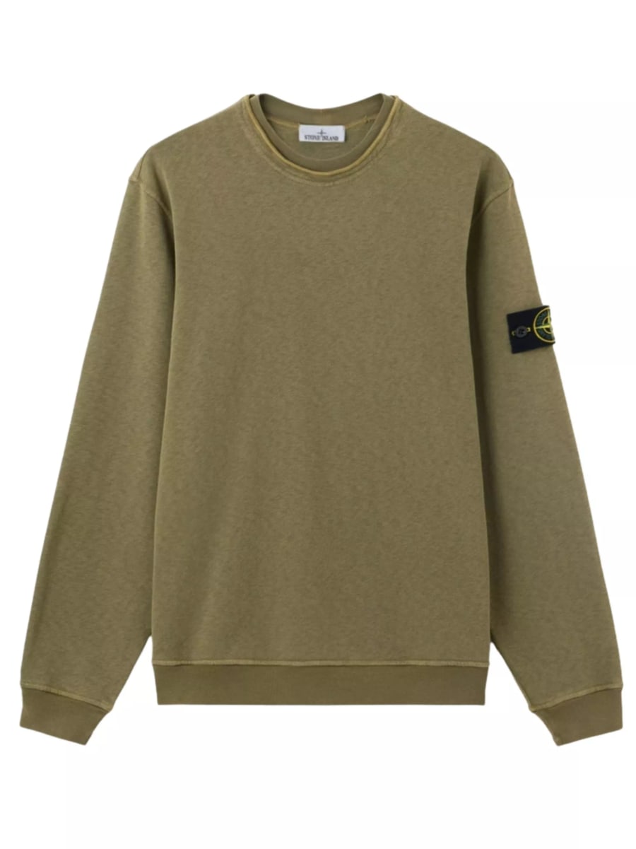 Stone Island Maglione girocollo con logo