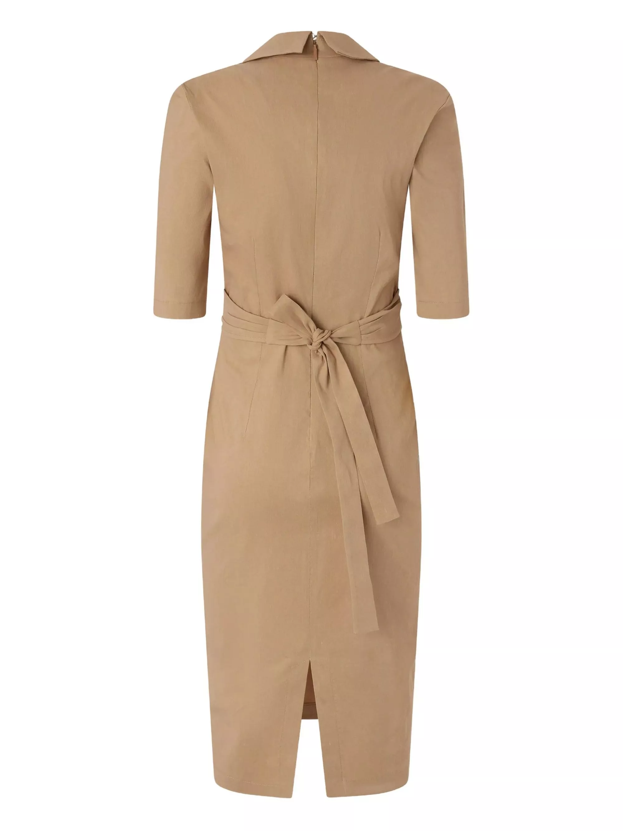 Pinko Abito midi aderente con fiocco, view 2