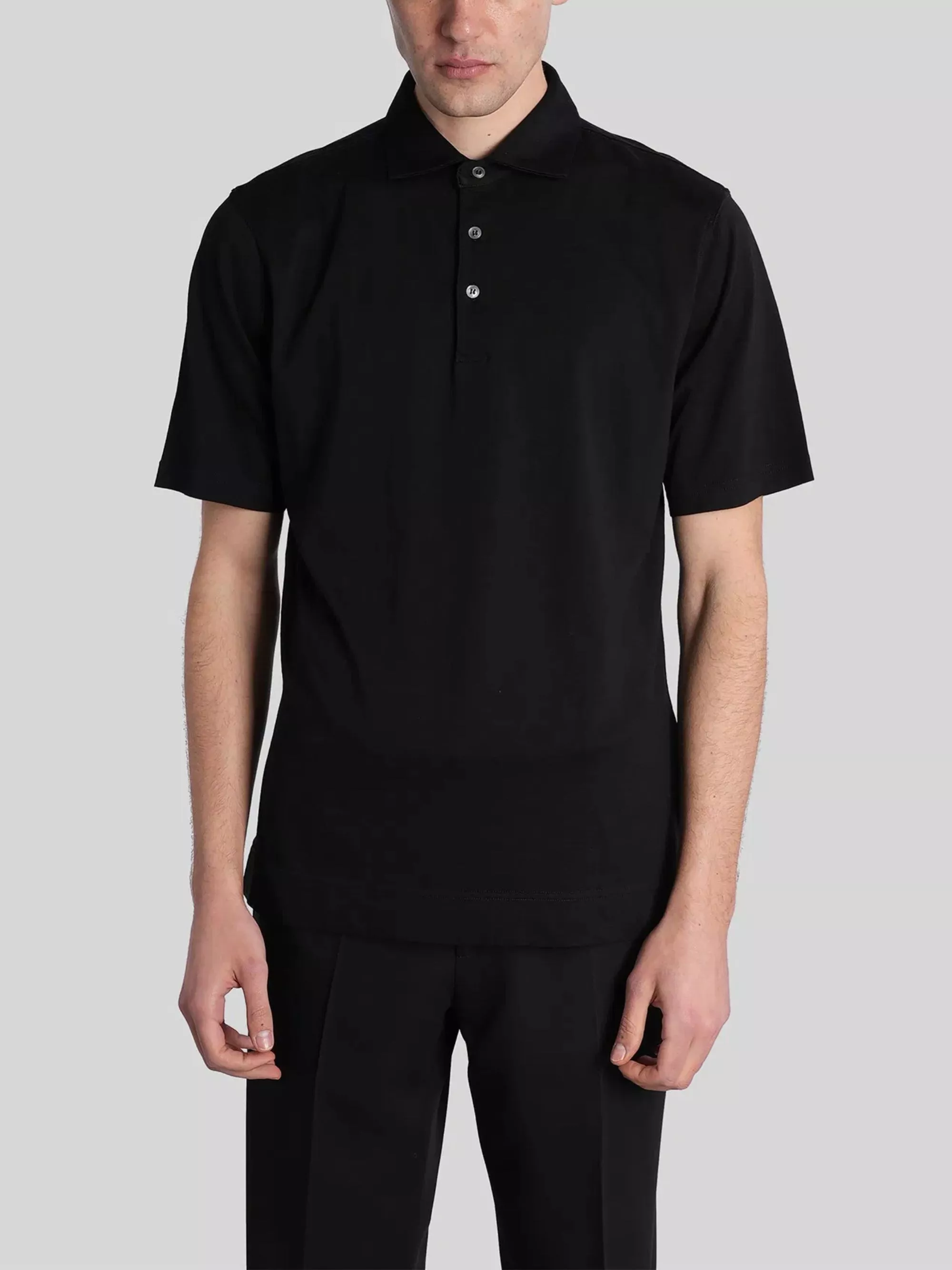 Lardini la polo in cotone, view 2