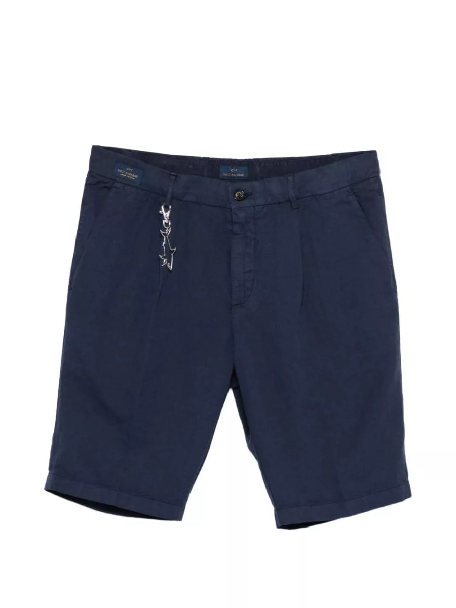 Paul & shark Bermuda in cotone e lino