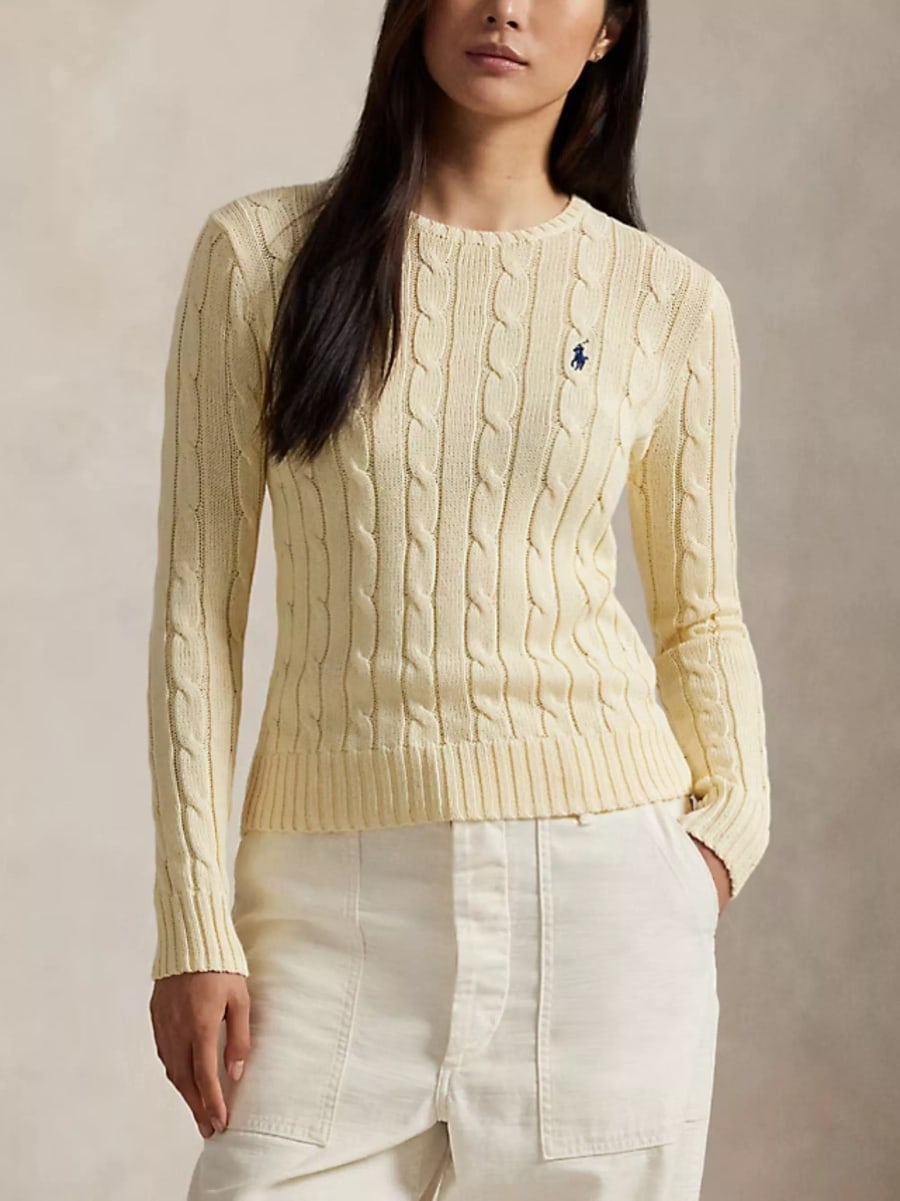 Polo Ralph Lauren Maglione girocollo con logo, view 2