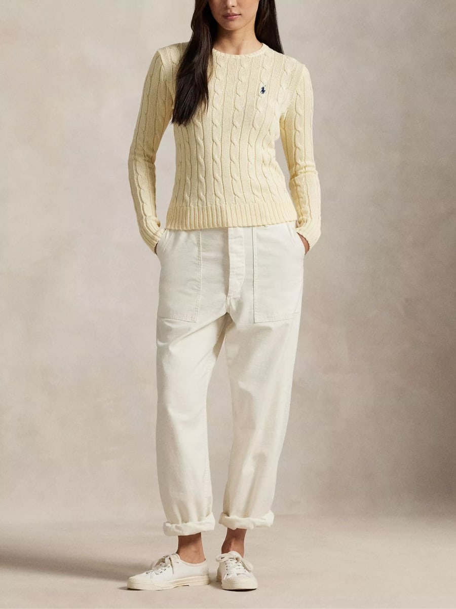 Polo Ralph Lauren Maglione girocollo con logo, view 4