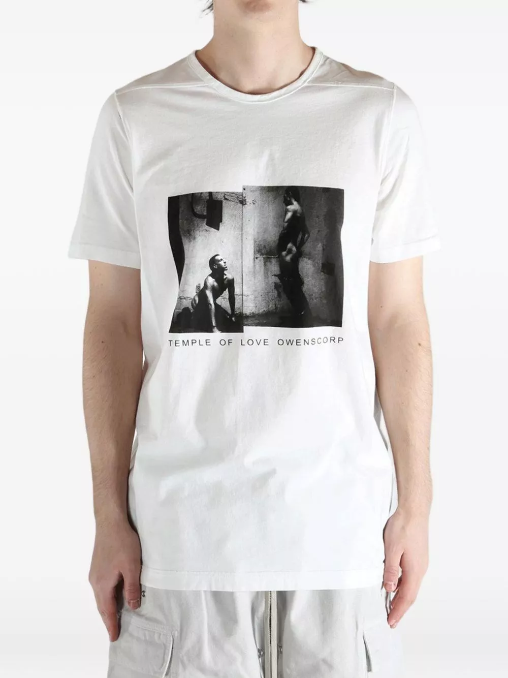Rick Owens DRKSHDW T-shirt Stampata, view 2