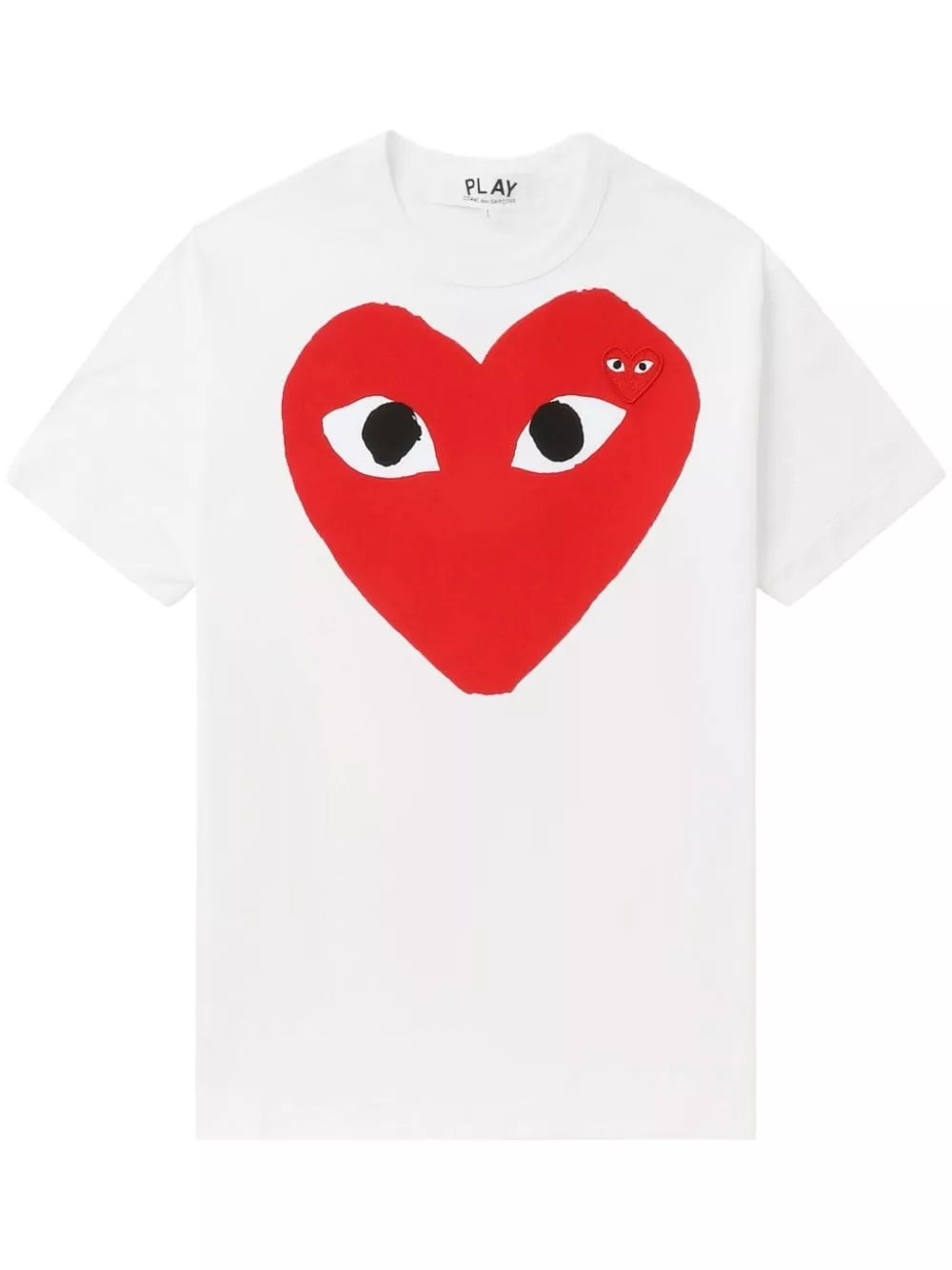 Comme des garçons play T-shirt in cotone