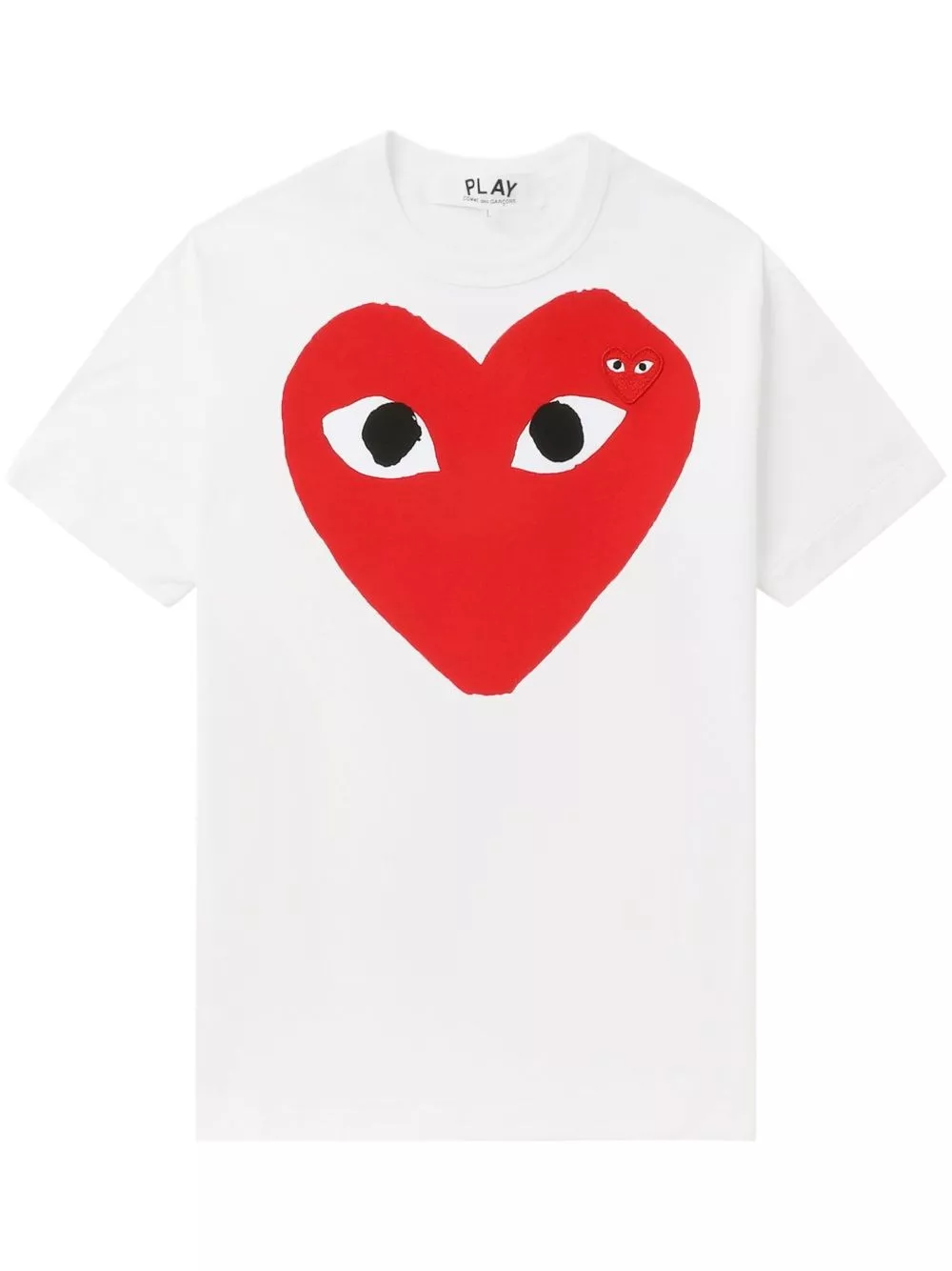 Comme des garçons play T-shirt in cotone