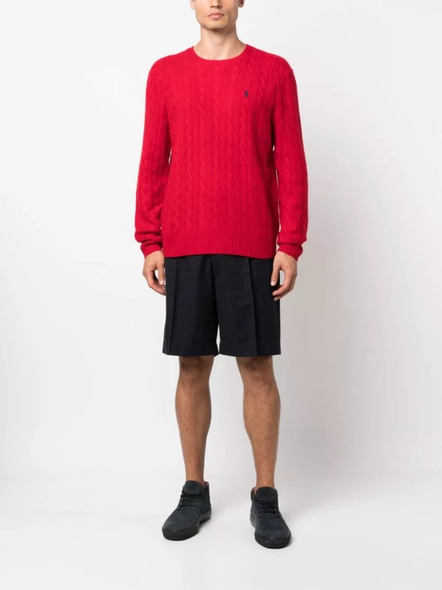 Polo Ralph Lauren Maglione girocollo con logo, view 2