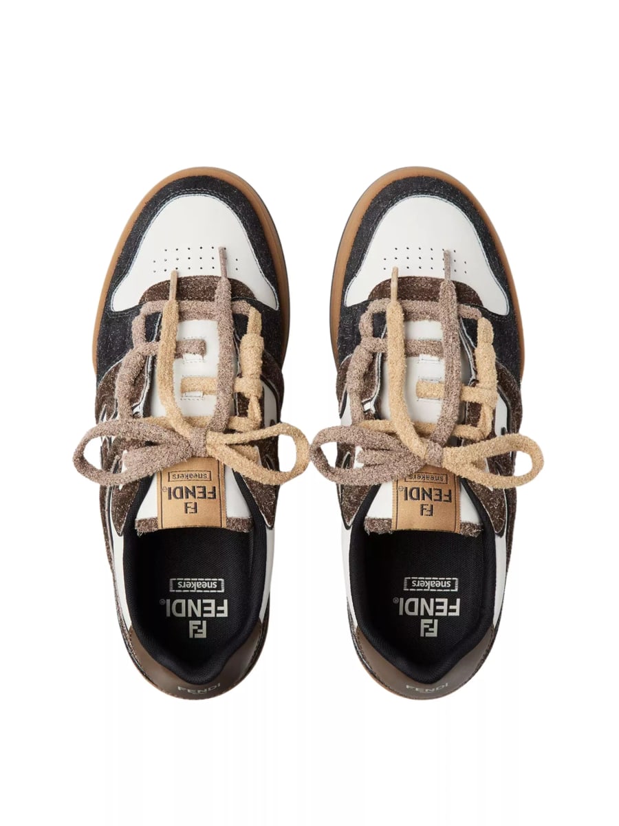 Fendi Sneaker Match Trainers, view 4