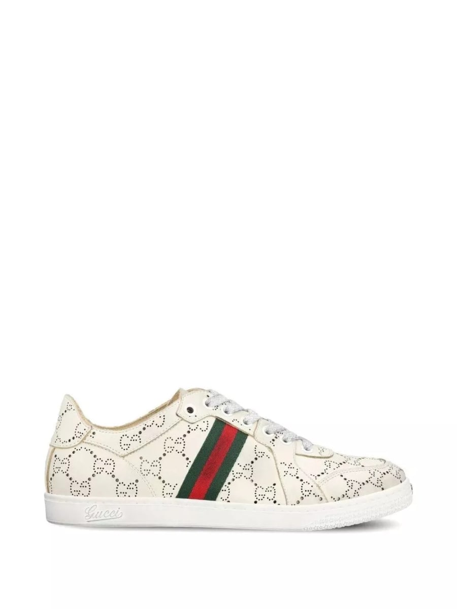 Gucci Sneakers in pelle elasticizzata