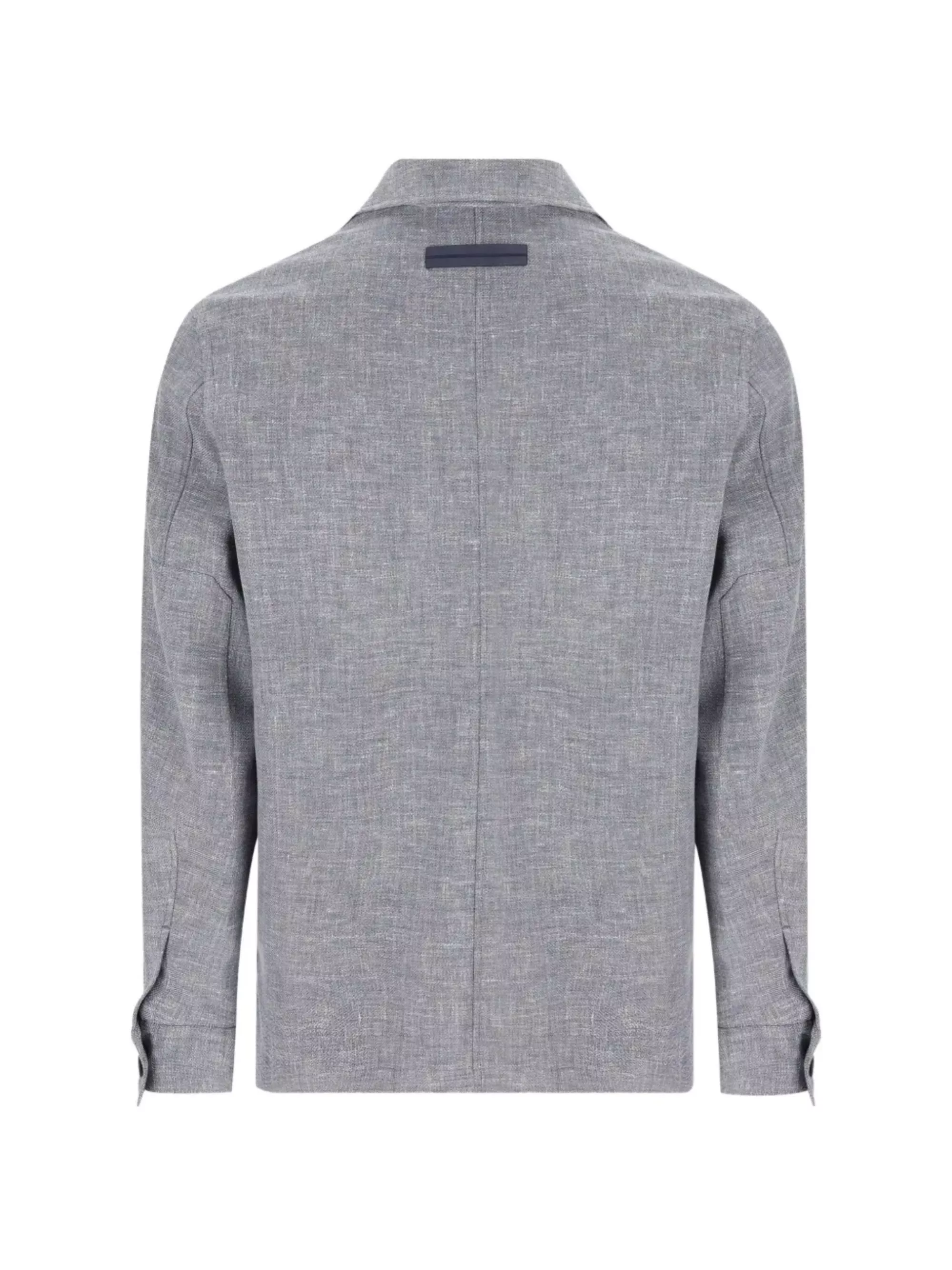 Zegna Camicia in Lino, Lana e Seta, view 2