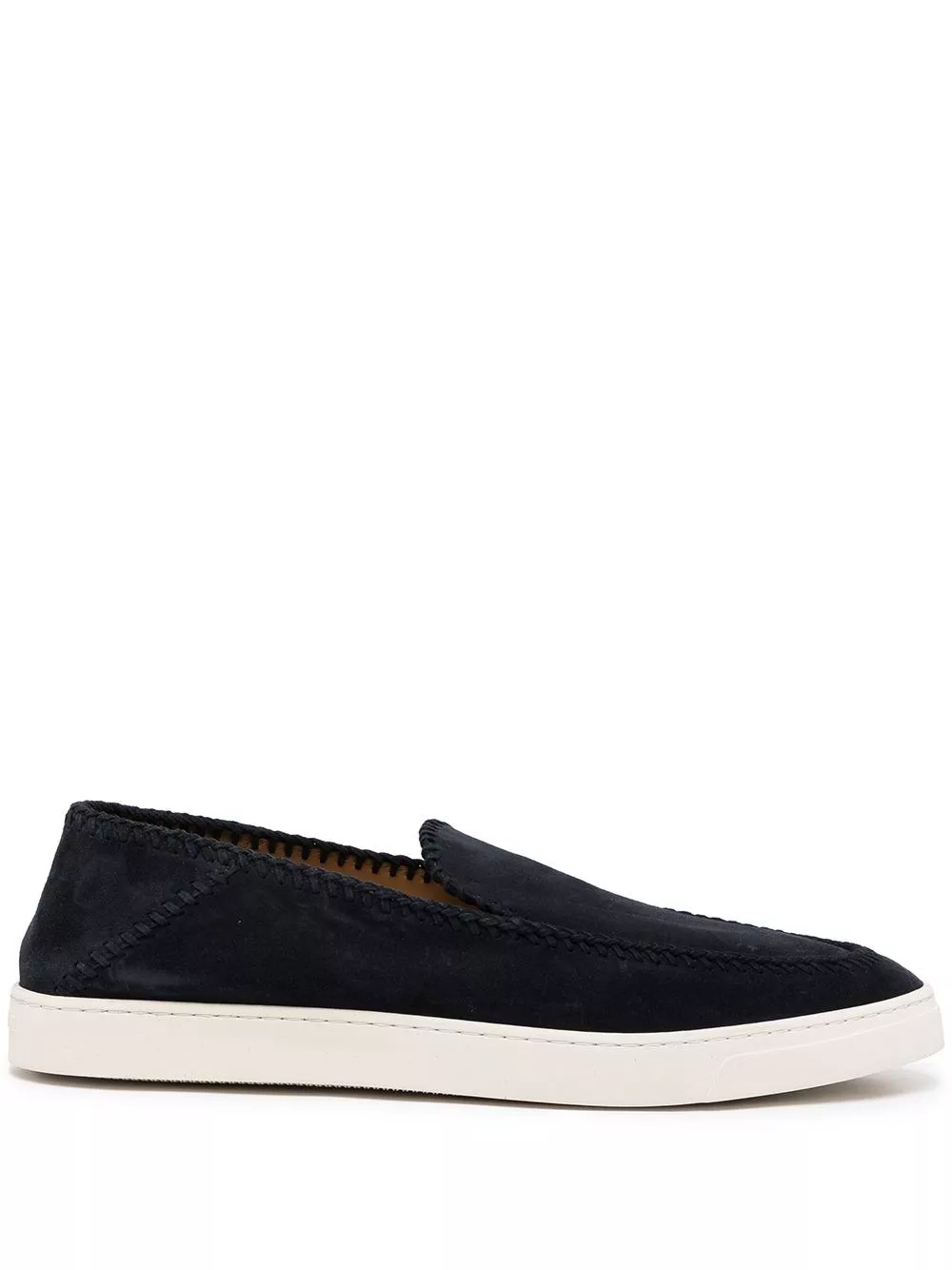 Giorgio Armani Sneakers in pelle slip-on