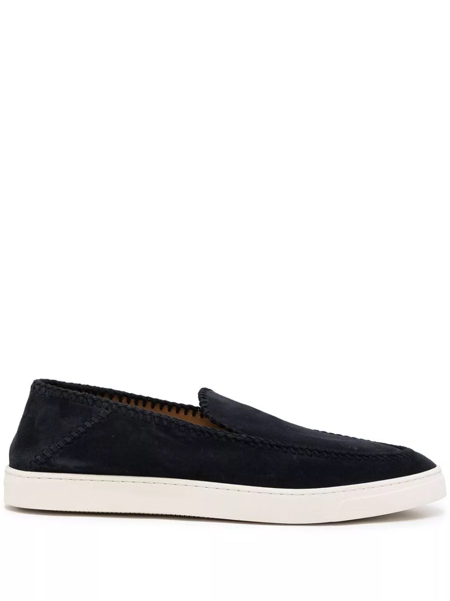 Giorgio Armani Sneakers in pelle slip-on
