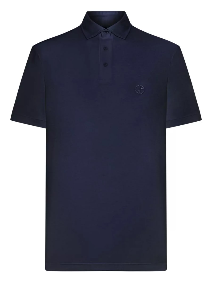 Giorgio Armani Polo in cotone Interlock
