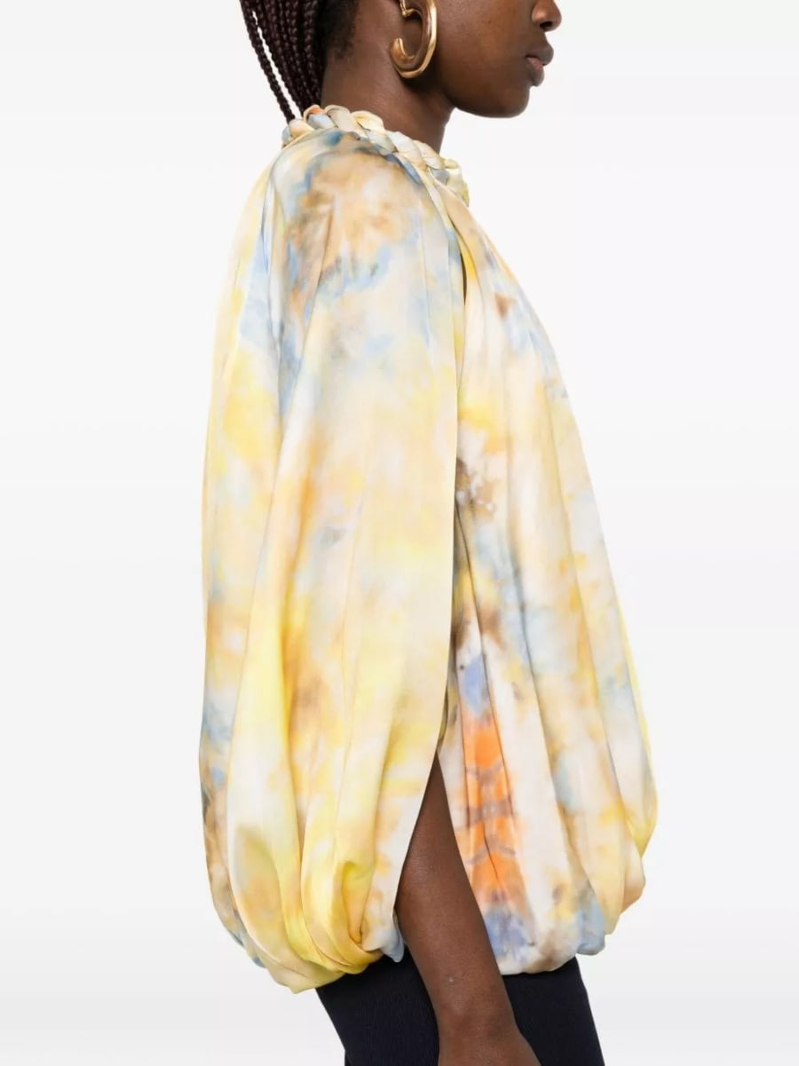 Zimmermann Blusa in seta Alchemy, view 3