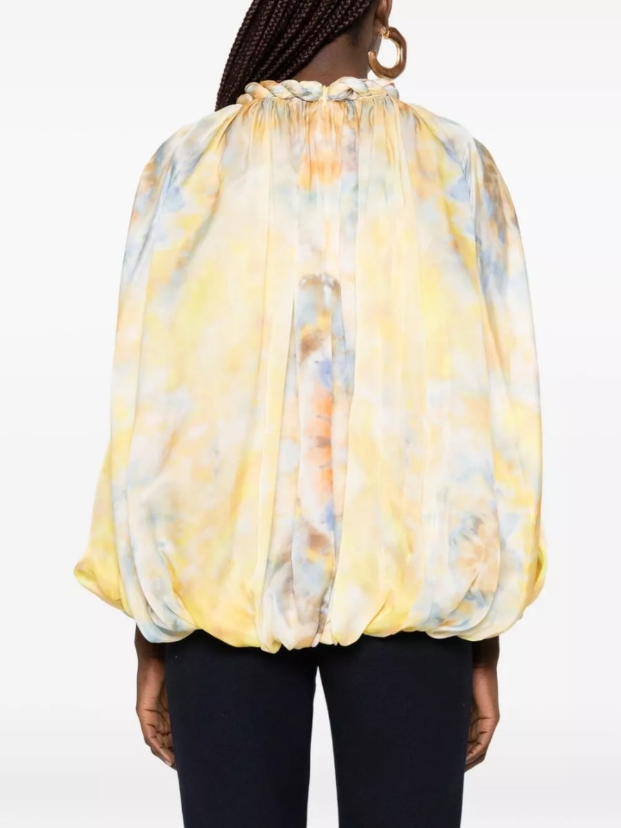 Zimmermann Blusa in seta Alchemy, view 5