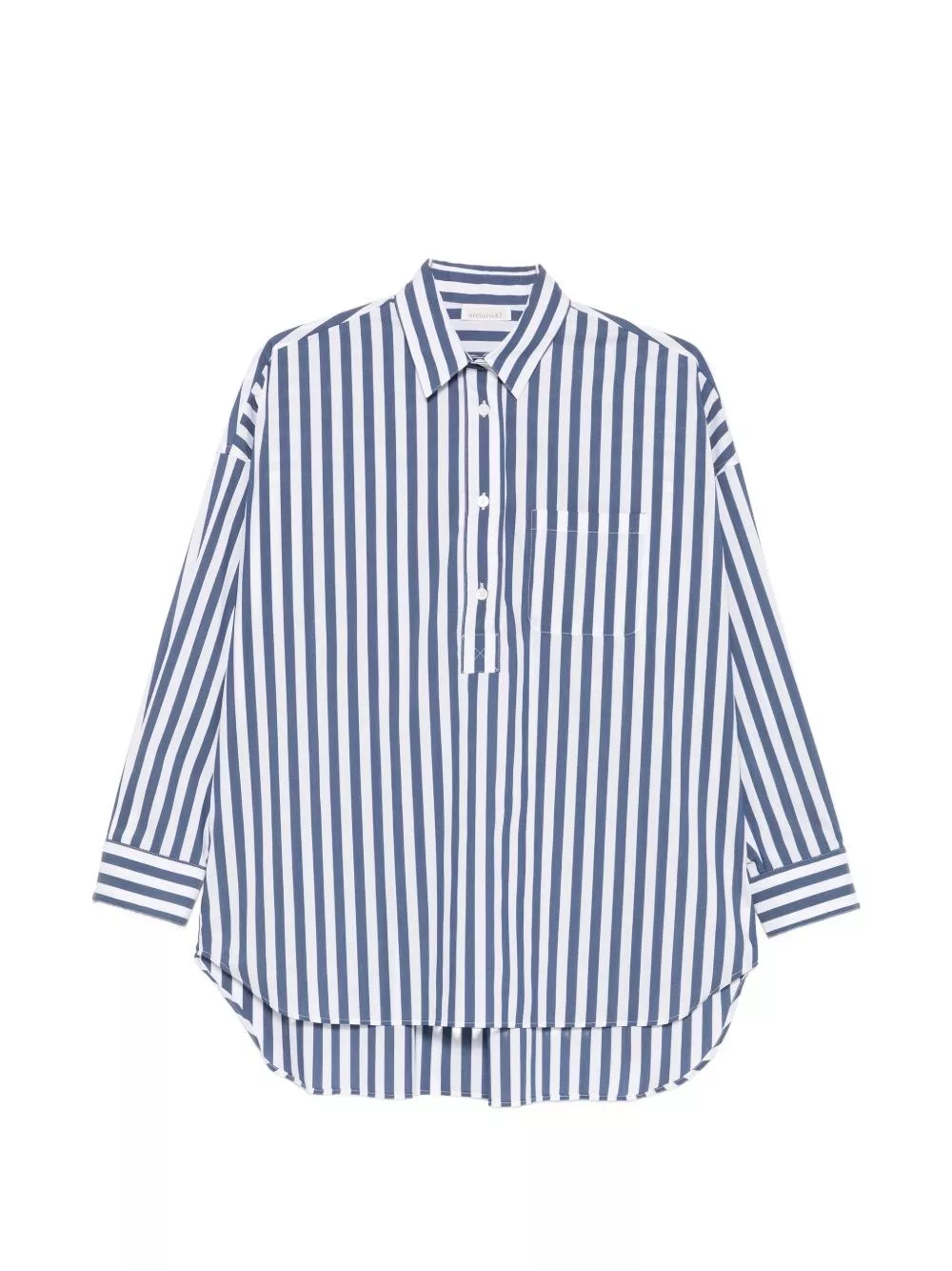 Archivio '67 Camicia a righe in misto cotone