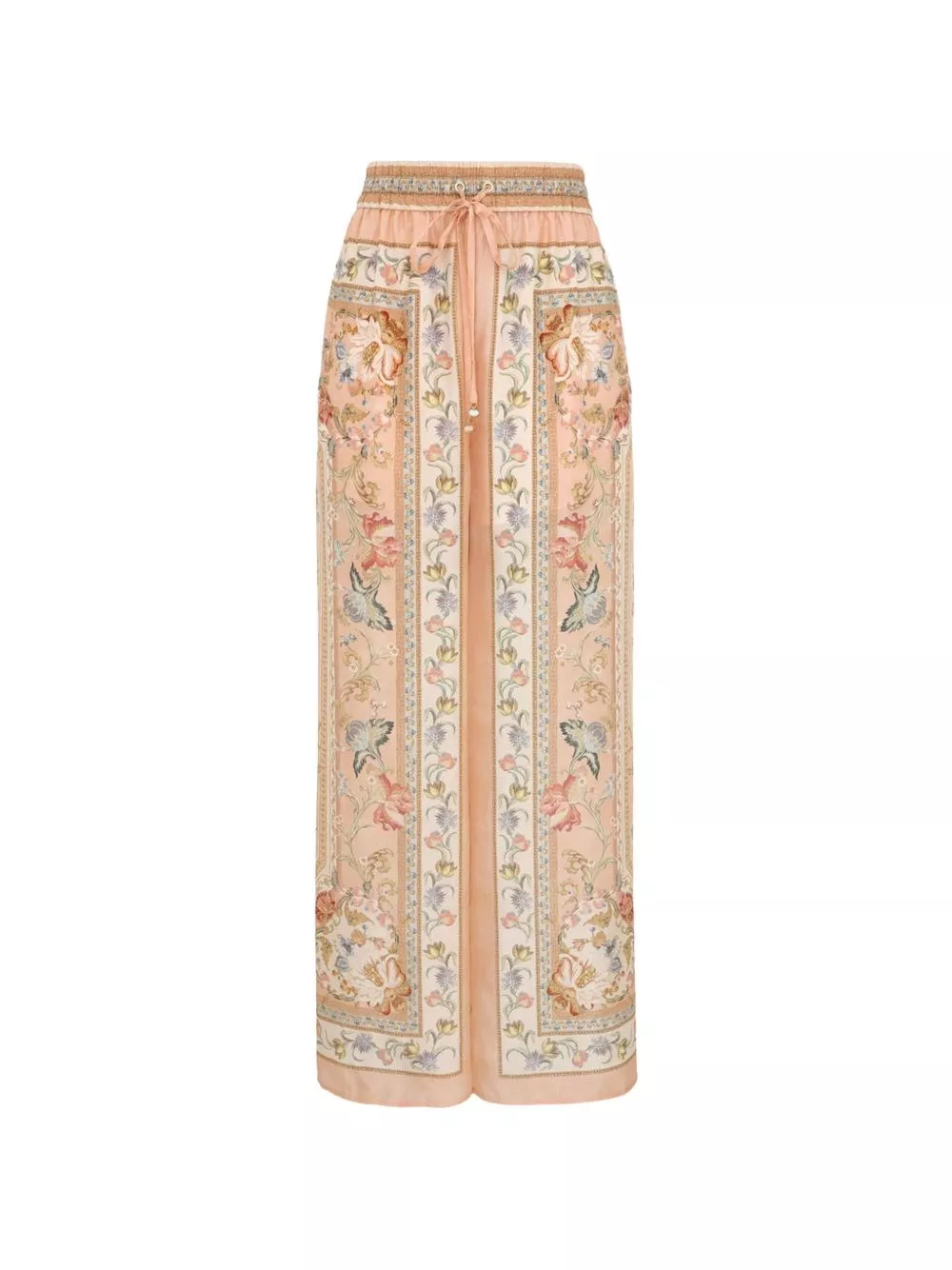 Zimmermann Pantaloni in seta Roselight