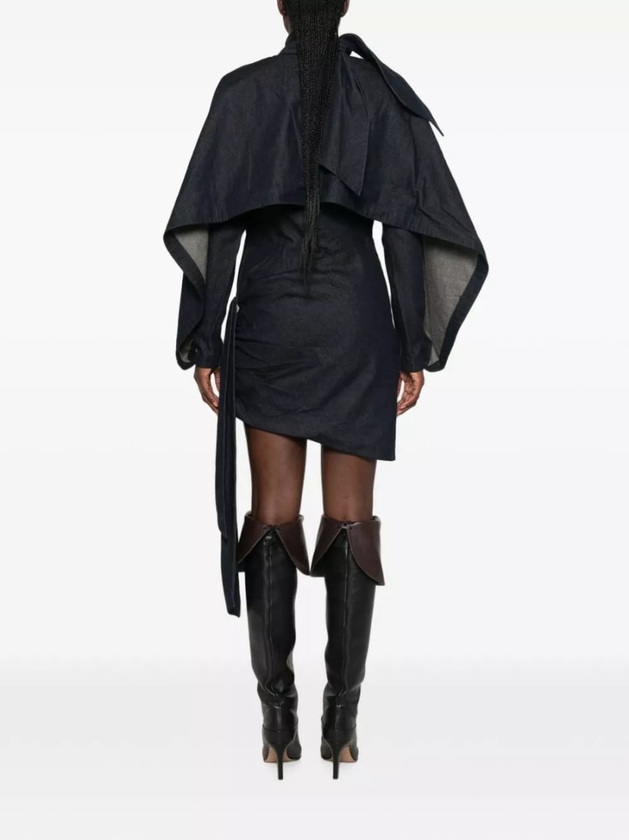 Zimmermann Abito mini in denim Valiant, view 3