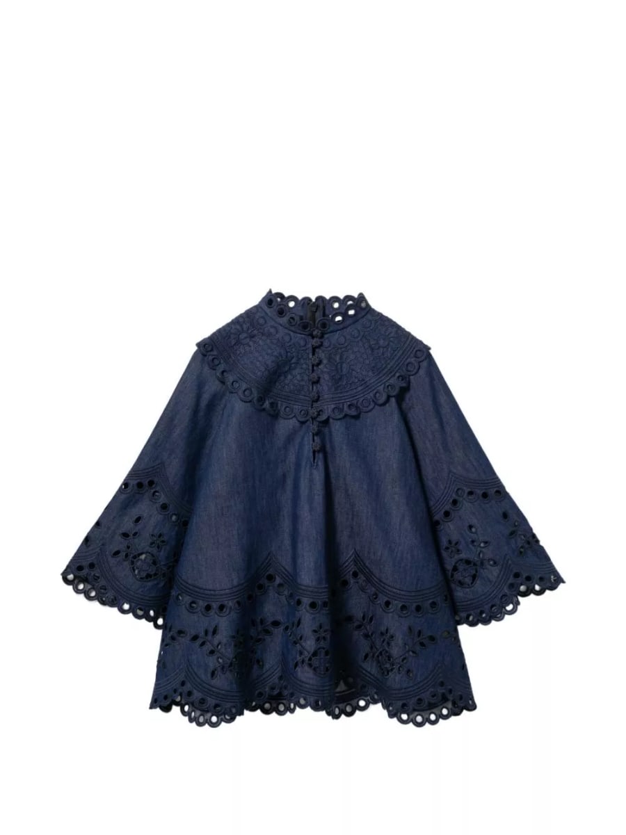 Zimmermann Top in denim Mahon