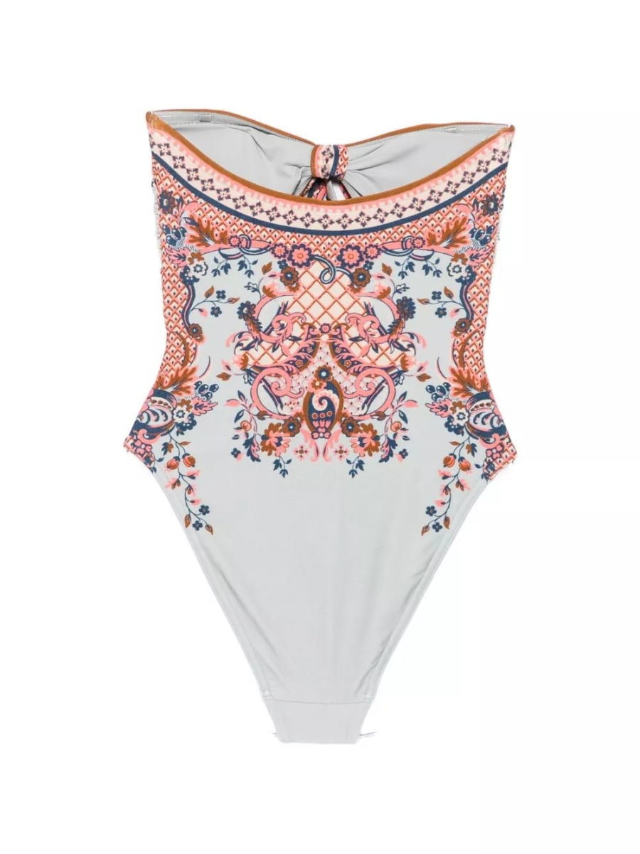 Zimmermann Costume da bagno Aster stampato, view 2