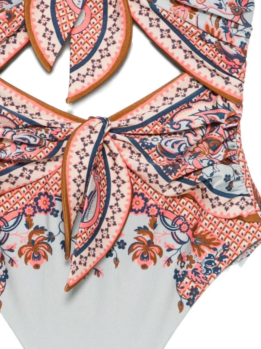 Zimmermann Costume da bagno Aster stampato, view 3