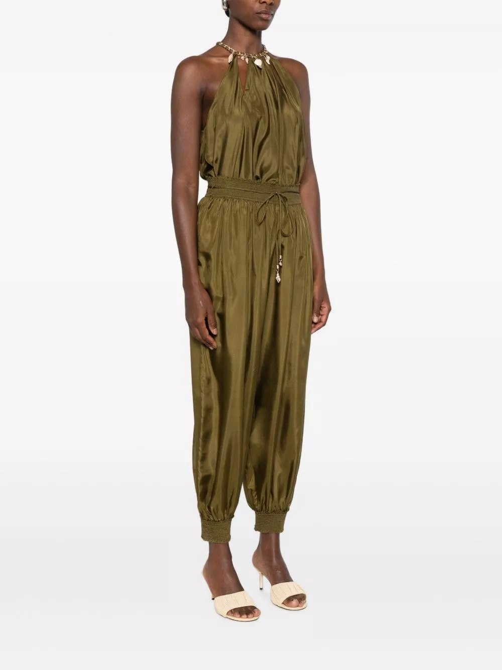 Zimmermann Pantaloni in seta Aster, view 2