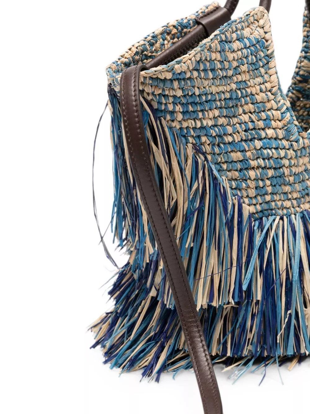 Zimmermann Tote Bag in rafia Goldentime, view 2