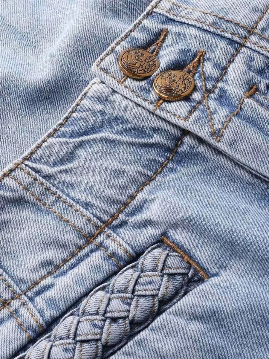 Zimmermann Shorts in denim Indra, view 2