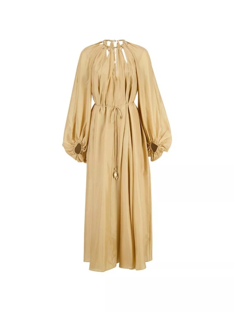 Zimmermann Abito maxi in seta Mahon