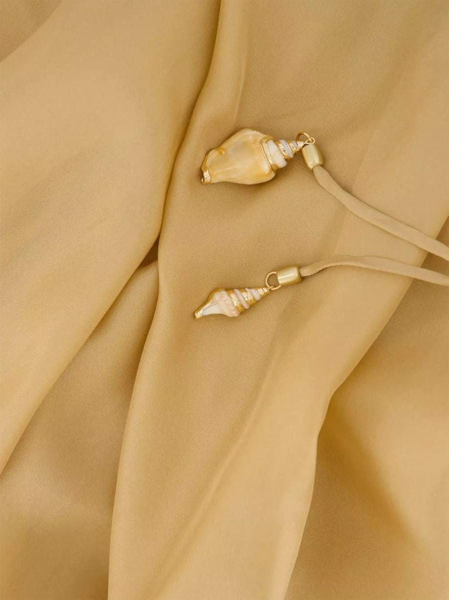 Zimmermann Abito maxi in seta Mahon, view 2