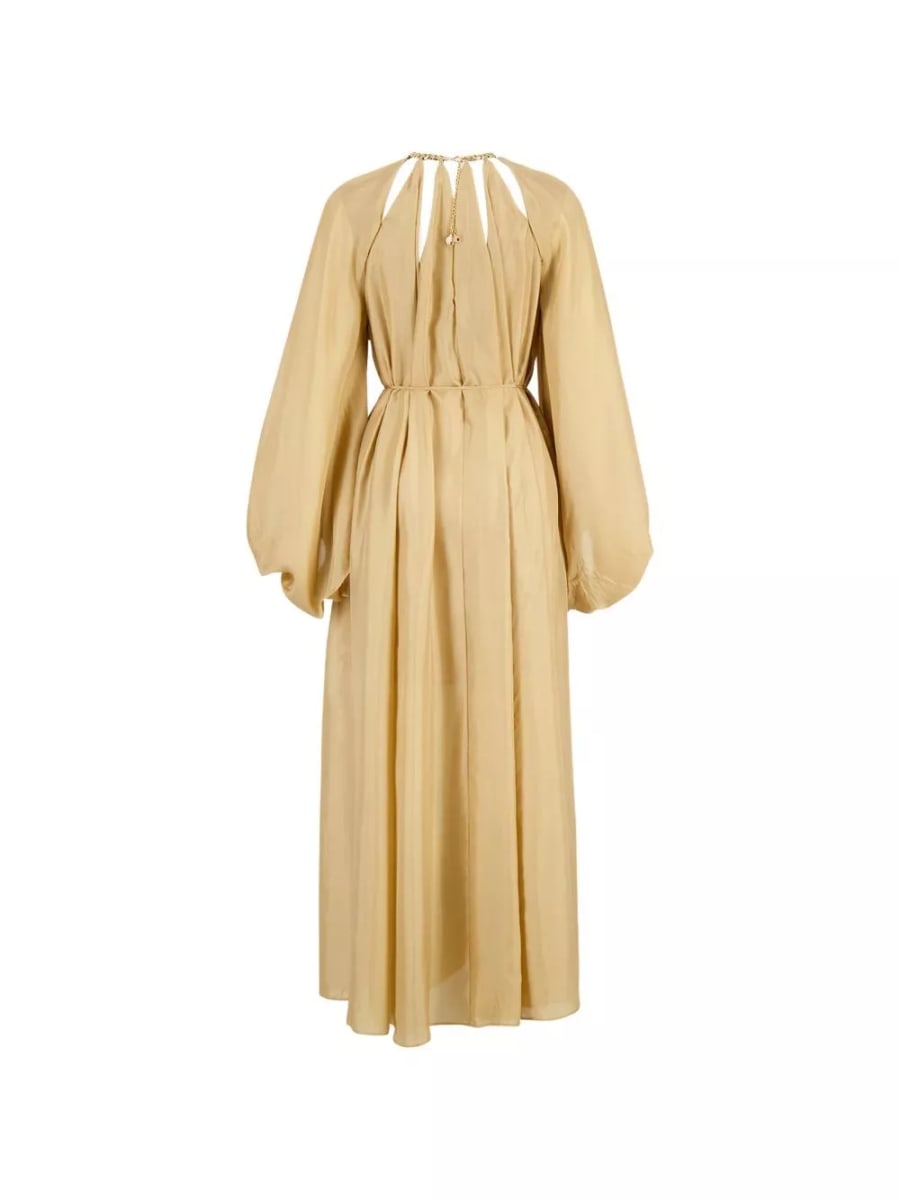 Zimmermann Abito maxi in seta Mahon, view 4