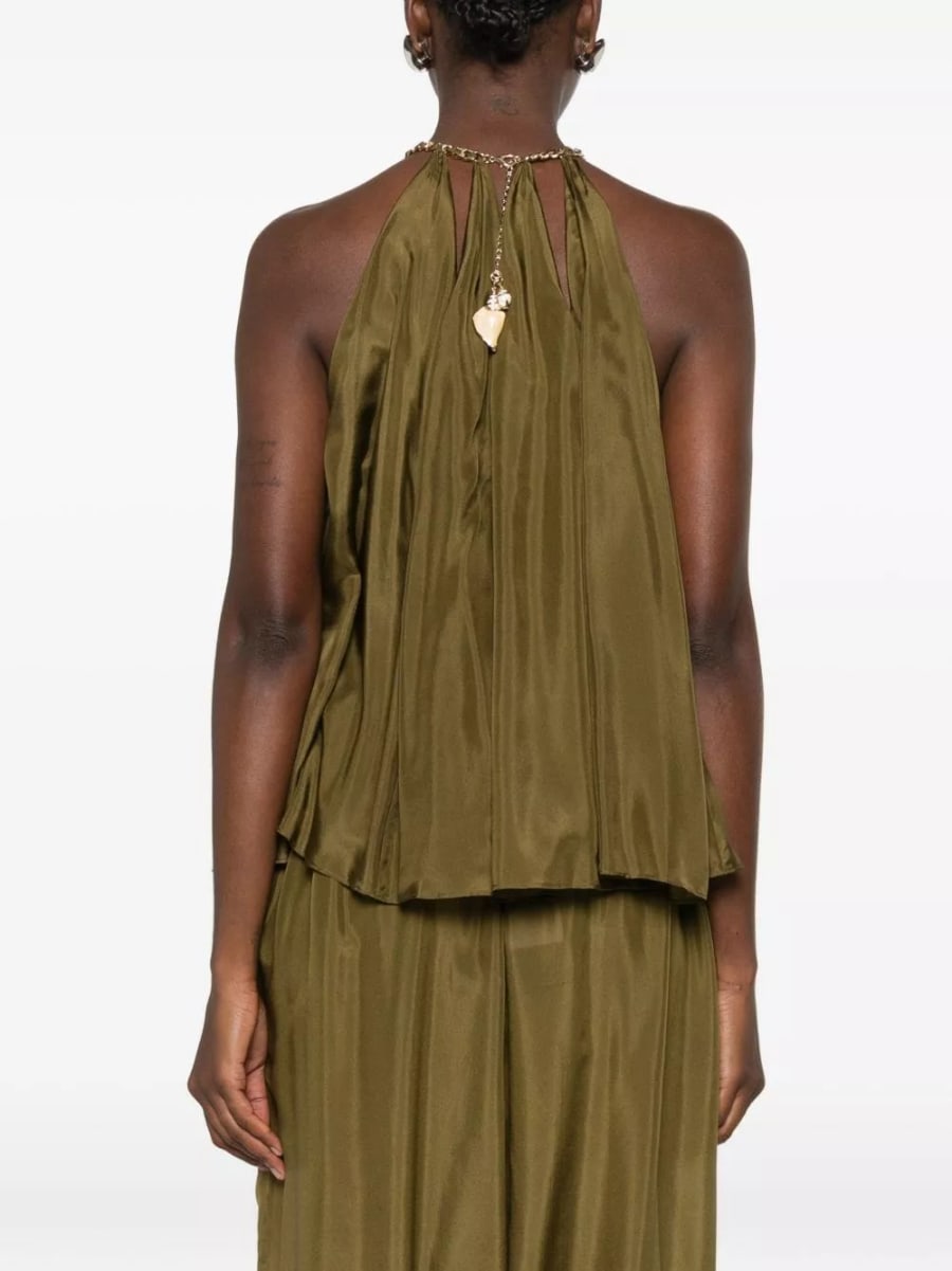 Zimmermann Top in seta Mahon, view 3