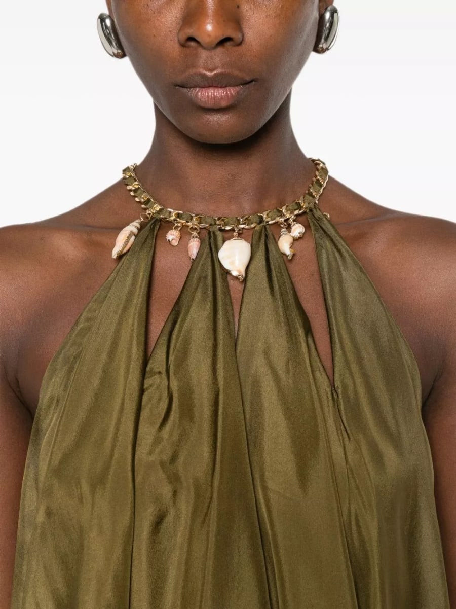 Zimmermann Top in seta Mahon, view 4