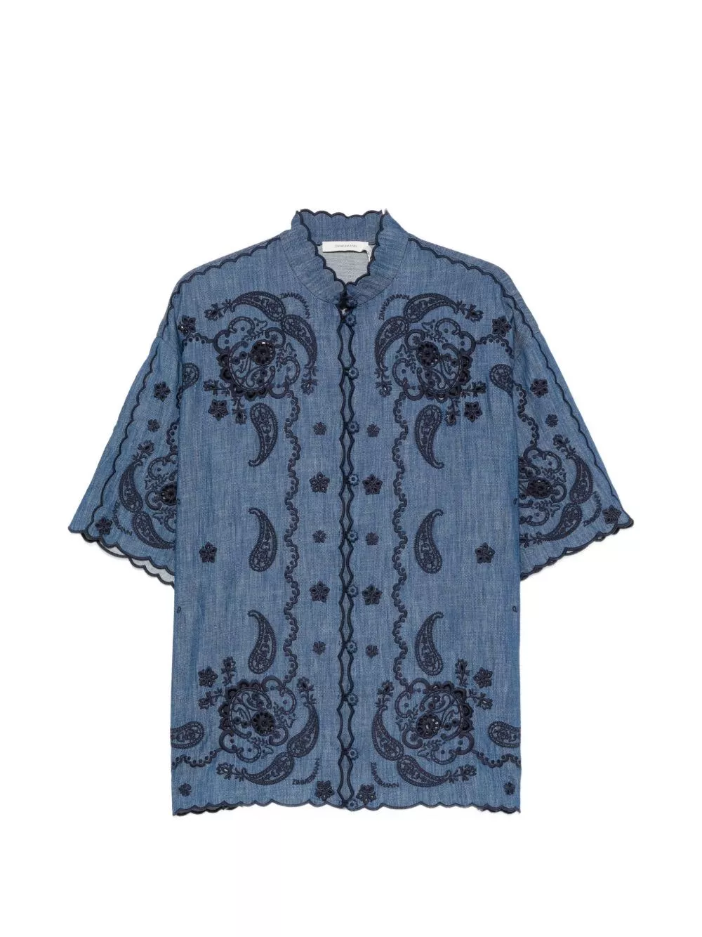 Zimmermann Camicia in denim Aster