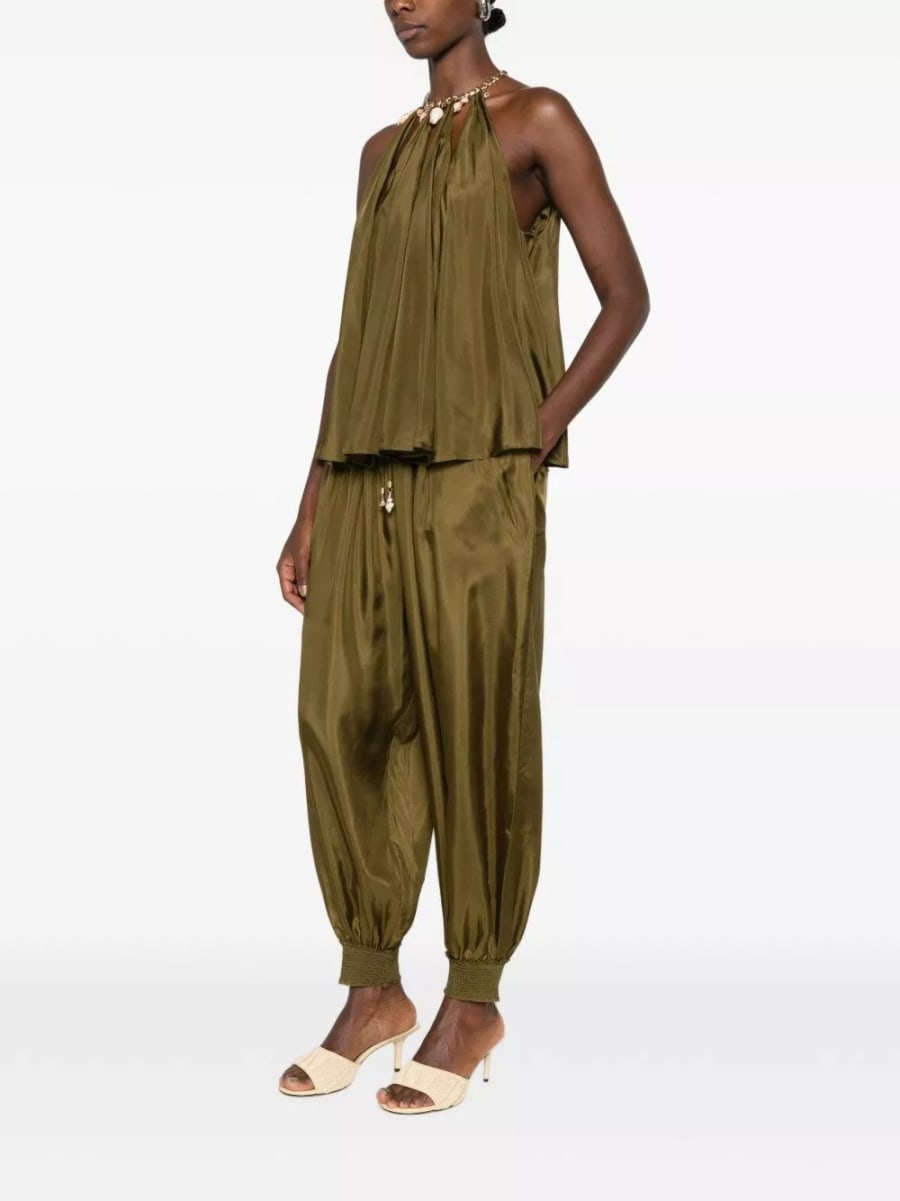 Zimmermann Pantaloni in seta Aster, view 4