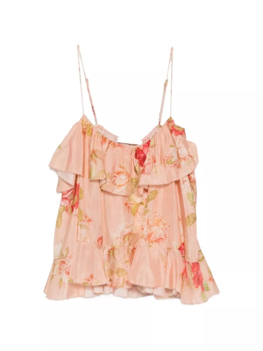 Zimmermann Top in seta Roselight