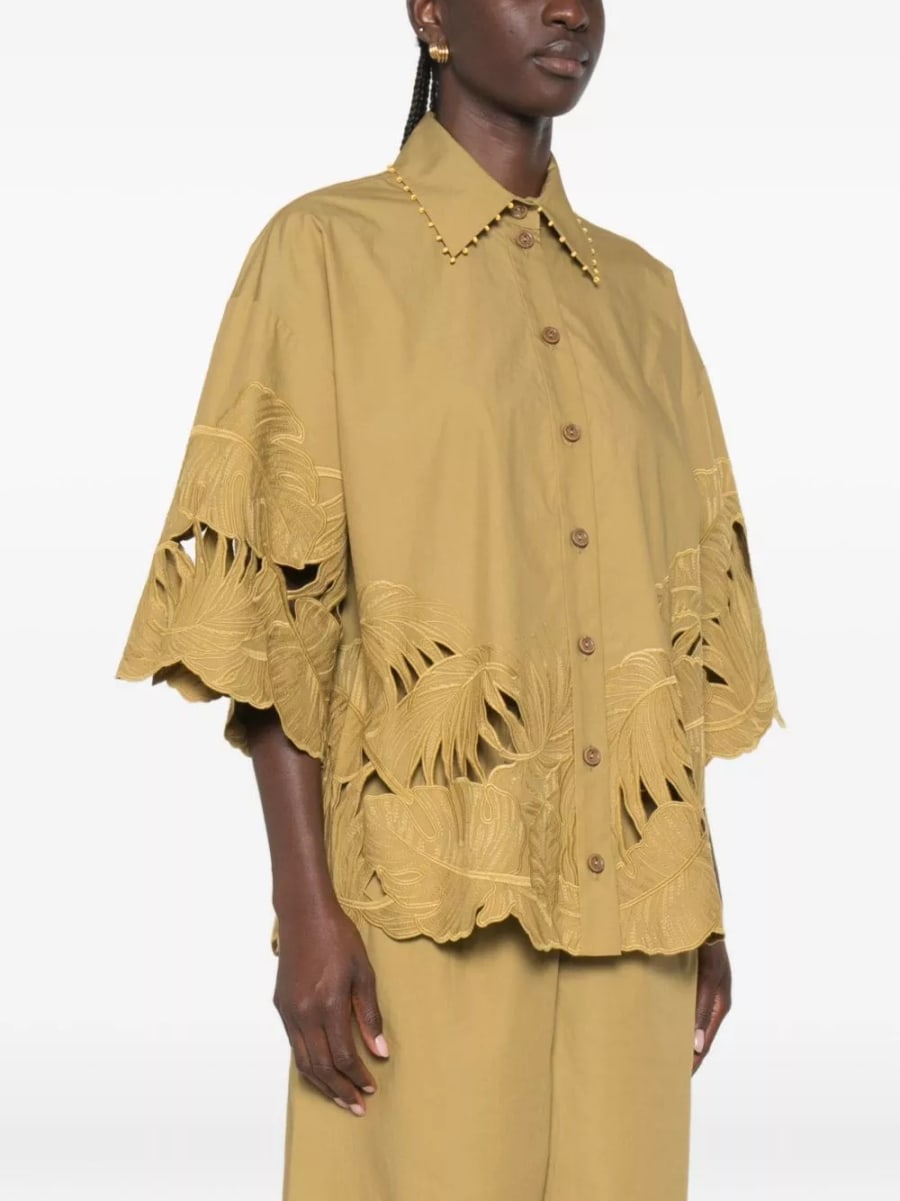 Zimmermann Camicia in cotone Mahon, view 4