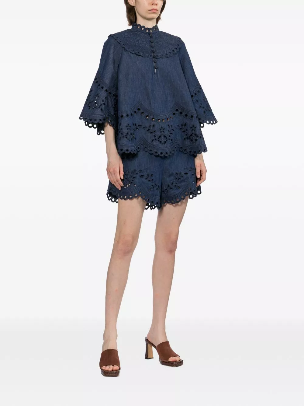 Zimmermann Shorts in denim Mahon, view 2