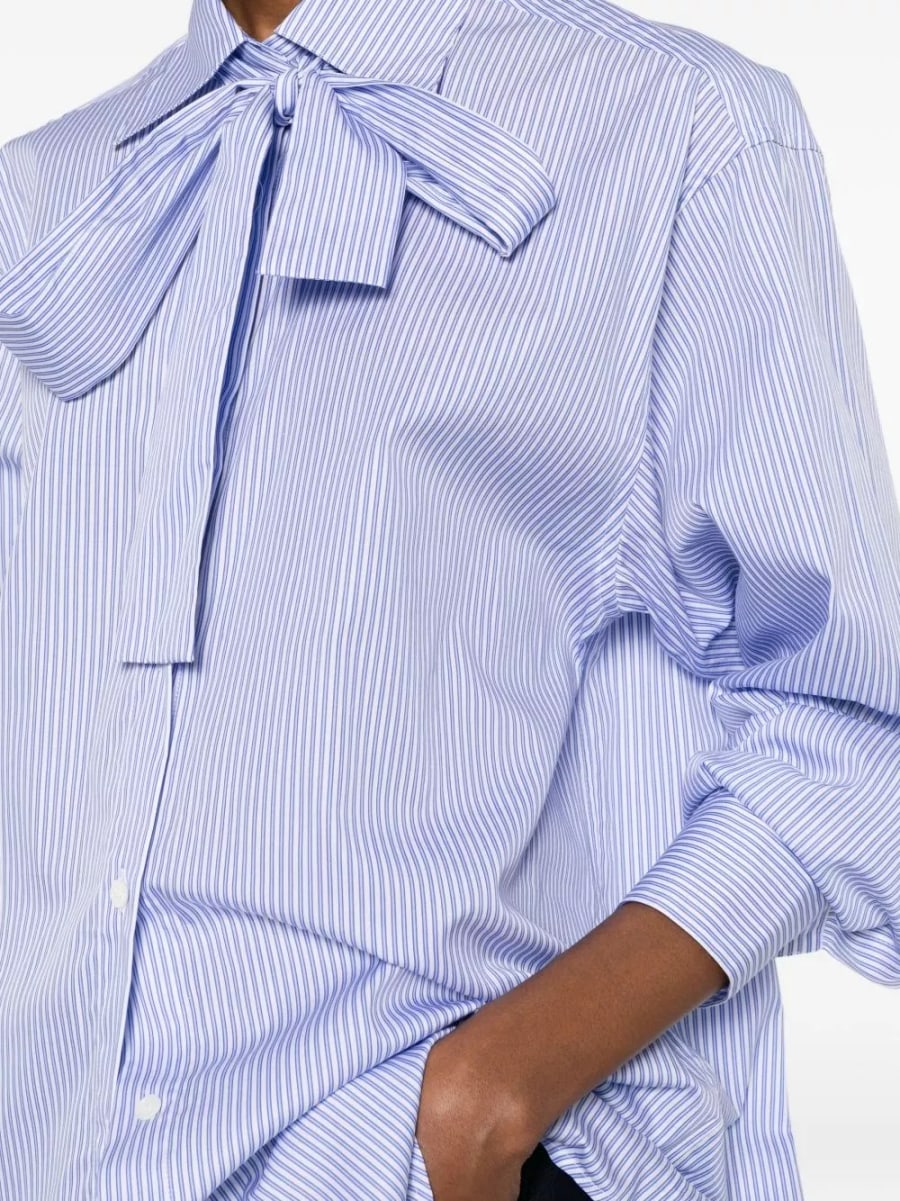Archivio '67 Camicia a righe in cotone, view 2