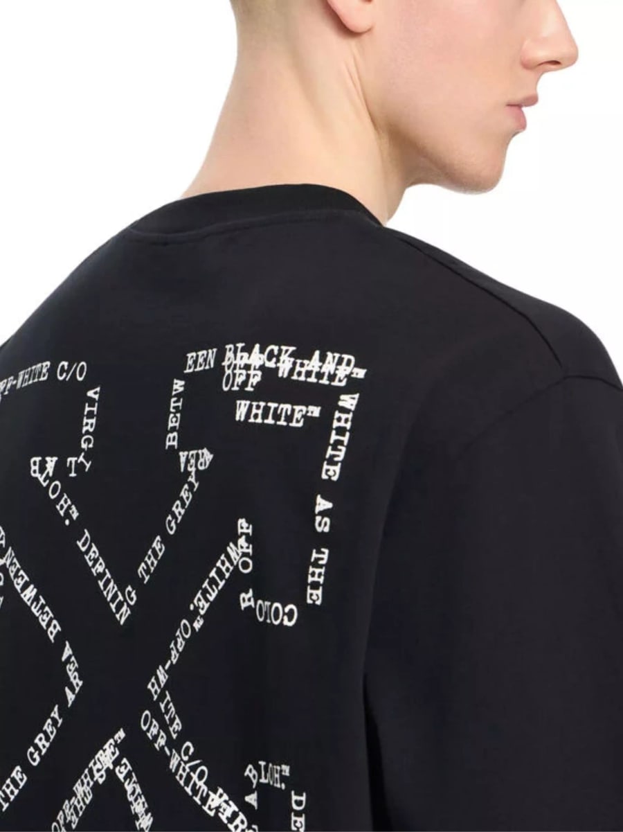 Off-White T-shirt Type Arrow Skate, view 4