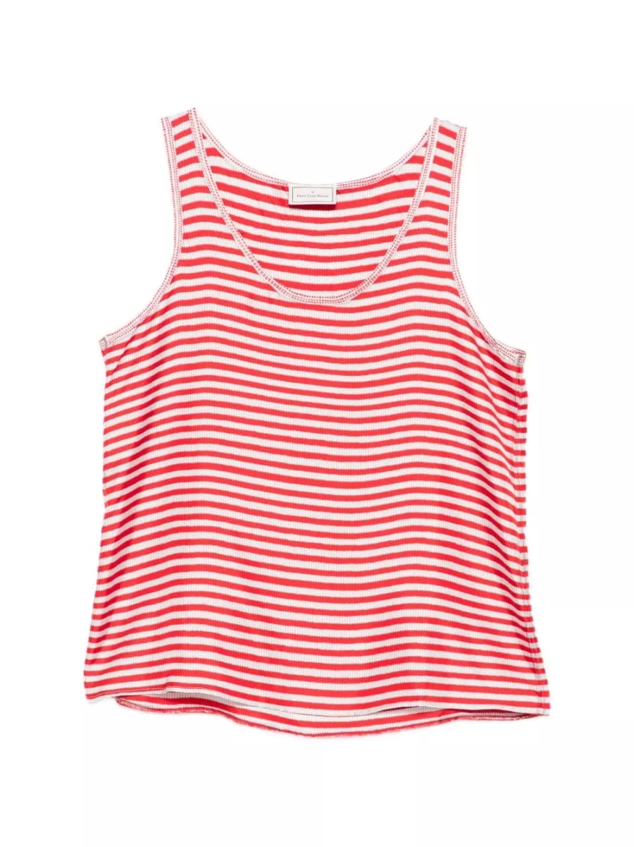 Pierre louis mascia Top in seta a righe