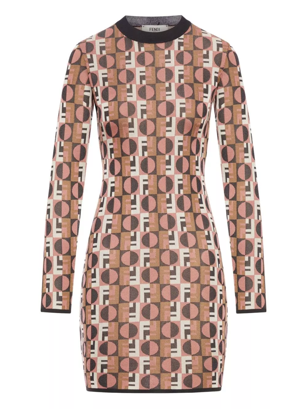 Fendi Abito midi stampato