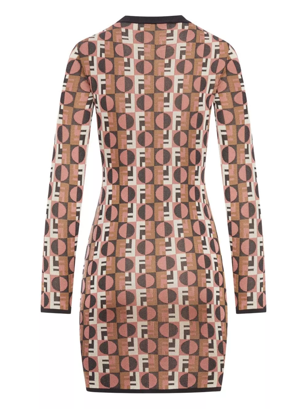 Fendi Abito midi stampato, view 2