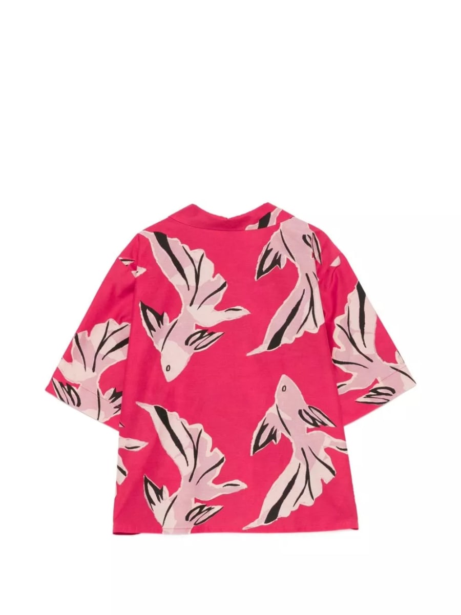Paul smith Camicia in cotone stampata, view 2